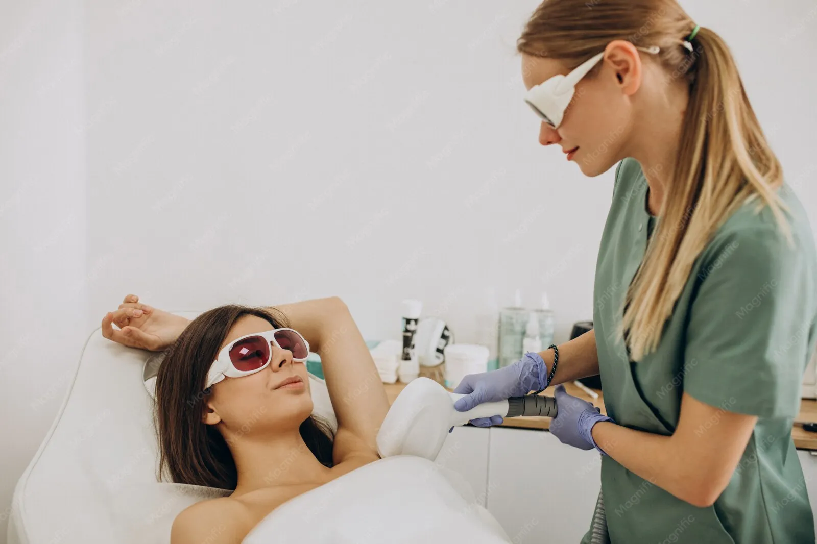 Underarm Laser Hair Removal: Effects on Sweat, Odour and Darkening
